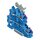 Wago 2202-2239 Doppelstockklemme Blau
