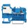 Wago 2202-7114 1-Leiter-N-Trennklemme Blau