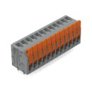 Wago 2601-3124 Leiterplattenklemme,Hebel Grau