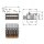 Wago 2734-1110/327-047 1-Leiter-Federleiste,Hebel