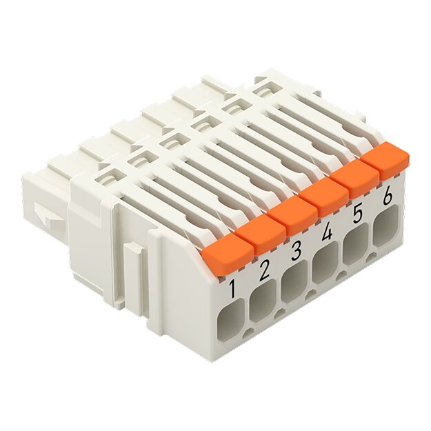 Wago 2734-1110/327-9037 1-Leiter-Federleiste,Hebel
