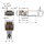 Wago 2734-1112/329-000/336-000 1-Leiter-Federleiste,Hebel