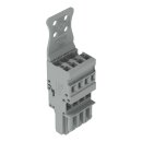 Wago 769-104/143-000 1-Leiter-Federleiste Grau