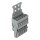 Wago 769-106/144-000 1-Leiter-Federleiste Grau