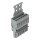 Wago 769-107/144-000 1-Leiter-Federleiste Grau