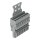Wago 769-108/144-000 1-Leiter-Federleiste Grau