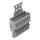 Wago 769-109/144-000 1-Leiter-Federleiste Grau