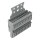 Wago 769-112/145-000 1-Leiter-Federleiste Grau