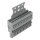 Wago 769-113/145-000 1-Leiter-Federleiste Grau