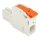 Wago 832-1101/011-000 1-Leiter-Federleiste,Hebel Grau