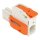 Wago 832-1101/011-000/037-000 1-Leiter-Federleiste,Hebel Grau