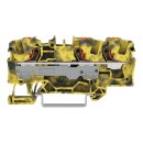 Wago 2206-1301/000-053 3-Leiter-Durchgangsklemme Mehrfarbig