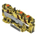 Wago 2206-1301/000-053 3-Leiter-Durchgangsklemme Mehrfarbig
