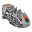 Wago 2216-7601 2-Leiter-Verteilerklemme Grau