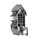 Wago 2216-7601 2-Leiter-Verteilerklemme Grau