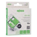 Wago 221-422/995-016 Verbindungsklemme Farblos