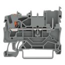 Wago 2222-1202 1-Leiter/1-Pin-Basisklemme Orange