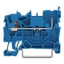 Wago 2222-1204 1-Leiter/1-Pin-Basisklemme Blau