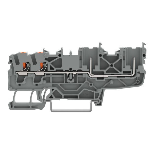 Wago 2222-1402 2-Leiter/2-Pin-Basisklemme Orange
