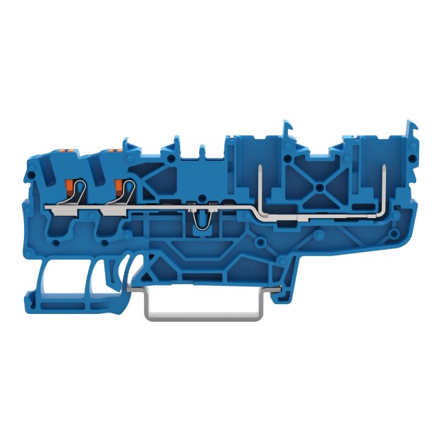 Wago 2222-1404 2-Leiter/2-Pin-Basisklemme Blau