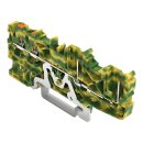 Wago 2222-1407 2-Leiter/2-Pin-PE-Basisklemme Grün/gelb