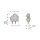 Wago 236-1731 Leiterplattenklemme