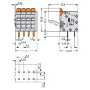 Wago 2601-3106/000-021 Leiterplattenklemme