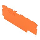 Wago 2002-1596Abschluss- und Zwischenplatte Orange