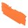 Wago 2004-1692Abschluss- und Zwischenplatte Orange