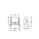 Wago 221-549/002-006 Befestigungsadapter