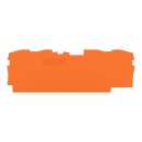 Wago 2006-1492Abschluss- und Zwischenplatte Orange