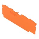 Wago 2006-1492Abschluss- und Zwischenplatte Orange