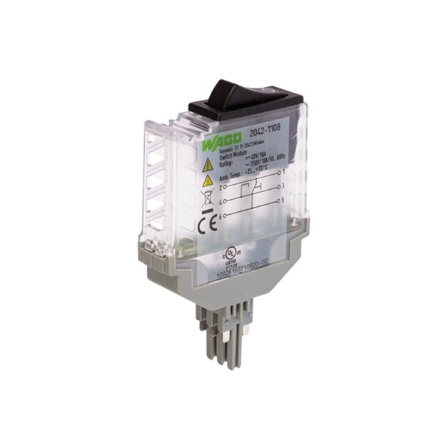 Wago 2042-1108 Schaltermodul Grau