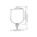 Wago 2042-1108 Schaltermodul Grau
