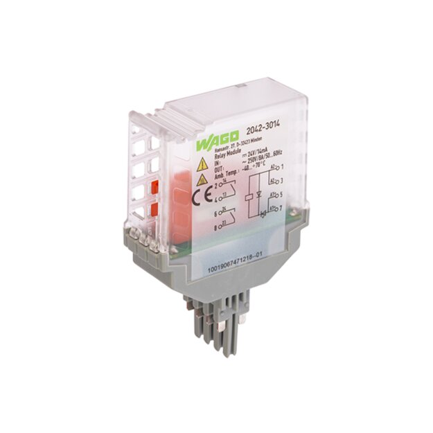 Wago 2042-3014 Relaismodul Grau