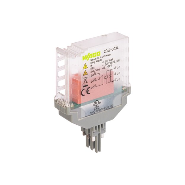 Wago 2042-3034 Relaismodul Grau