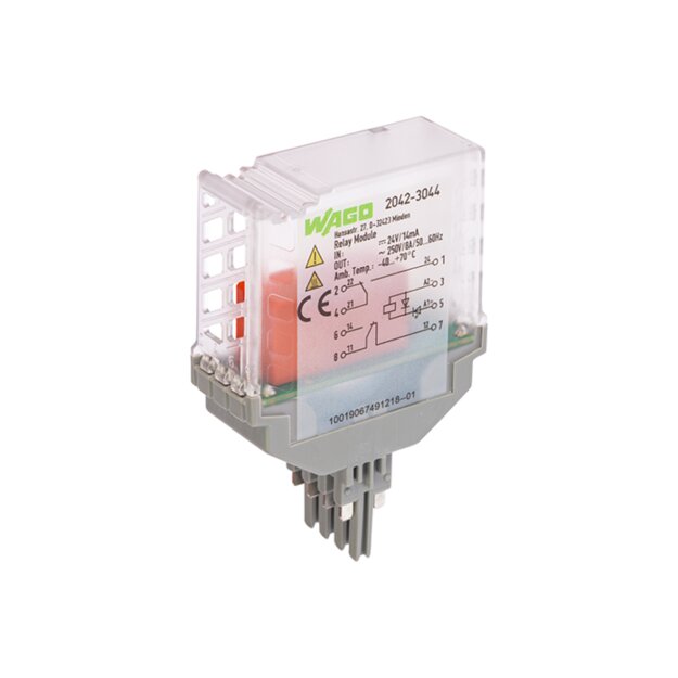 Wago 2042-3044 Relaismodul Grau