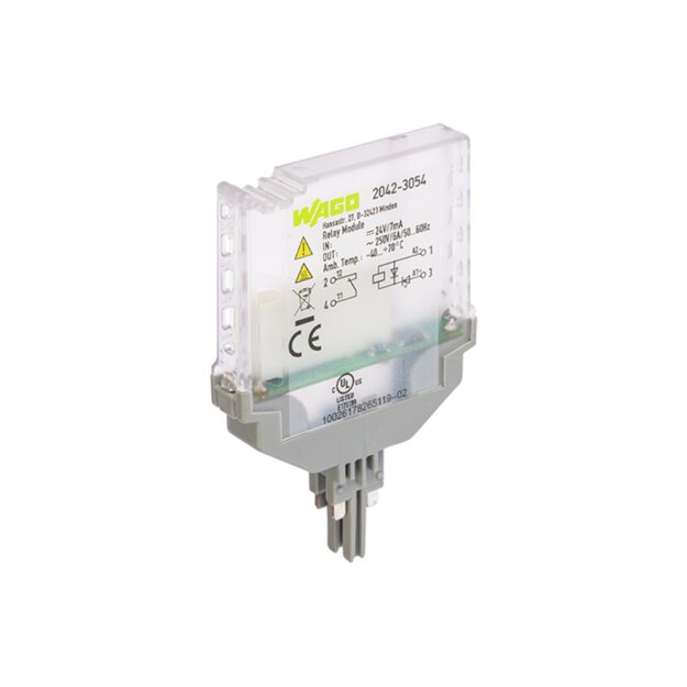 Wago 2042-3054 Relaismodul Grau