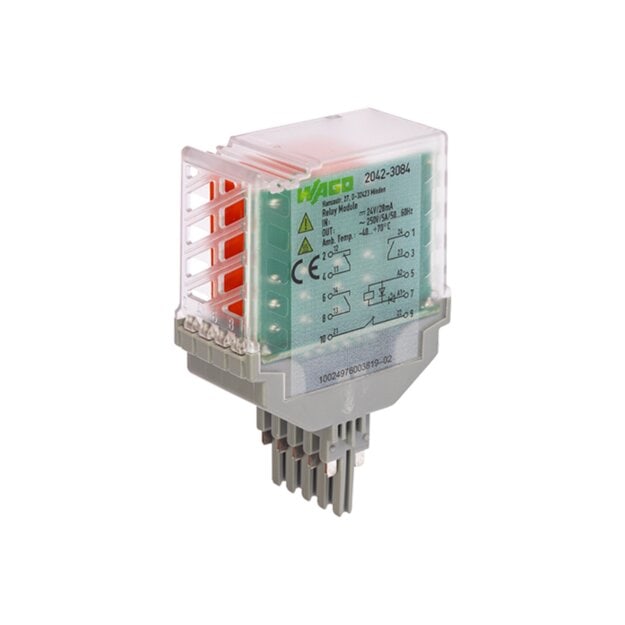 Wago 2042-3084 Relaismodul Grau