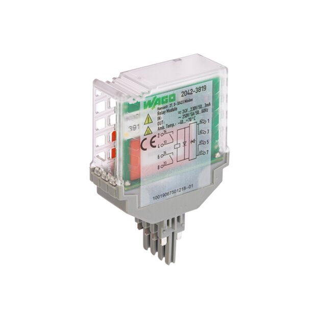 Wago 2042-3819 Relaismodul Grau