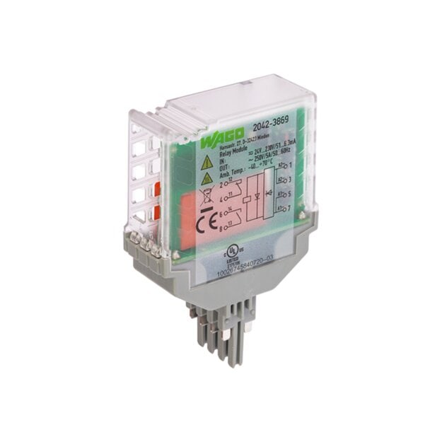 Wago 2042-3869 Relaismodul Grau