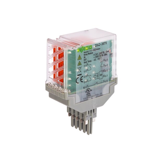 Wago 2042-3879 Relaismodul Grau