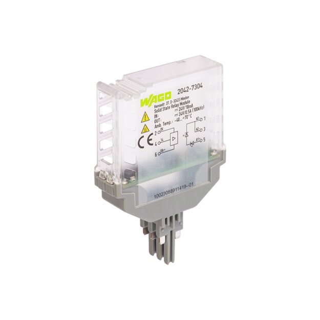 Wago 2042-7304 Solid-State-Relaismodul Grau