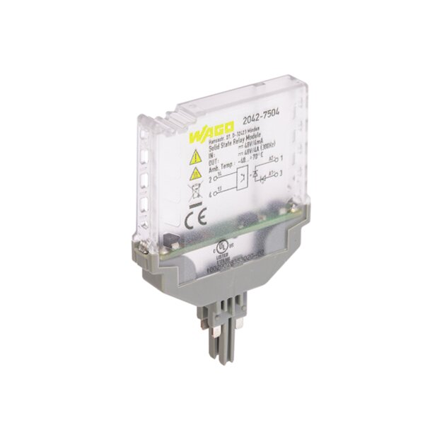 Wago 2042-7504 Solid-State-Relaismodul Grau