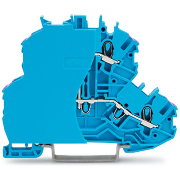 Wago 2000-2209/099-000 Doppelstockklemme Blau