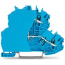 Wago 2000-2209/099-000 Doppelstockklemme Blau