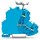 Wago 2000-2239/099-000 Doppelstockklemme Blau