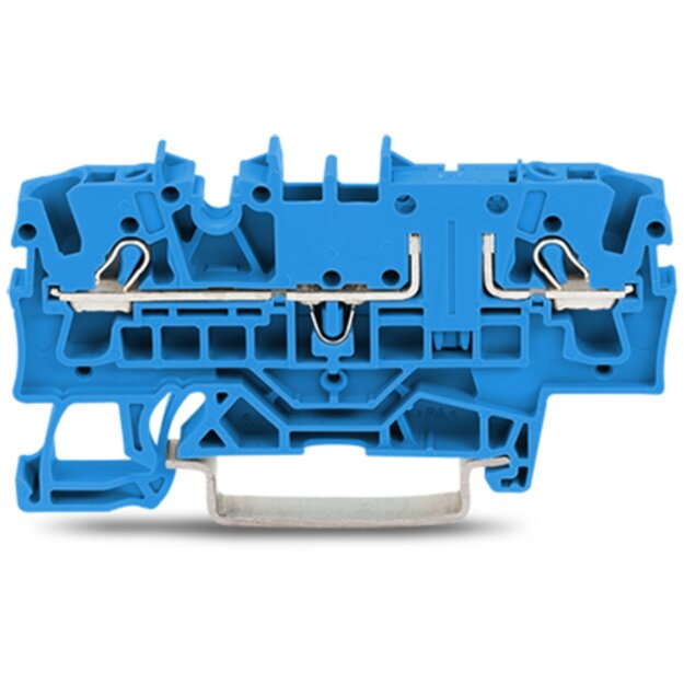 Wago 2002-1604 2-Leiter-Durchgangsklemme Blau