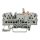 Wago 2002-1671/401-000 2-Leiter- Trenn- und Messklemme Grau
