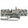 Wago 2002-1871/401-000 4-Leiter- Trenn- und Messklemme Grau